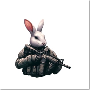 Tactical Rabbit Posters and Art